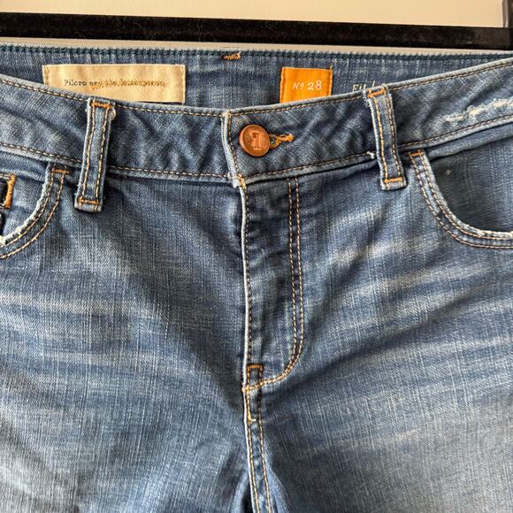 PILCRO AND THE LETTERPRESS Stet Fit Denim Shorts Size 28 - Picture 3 of 5